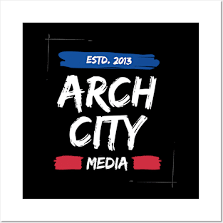 Arch City Media Brush Posters and Art